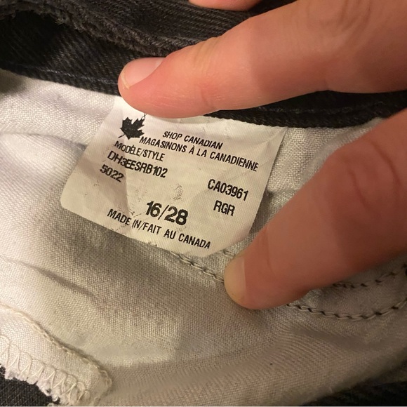 Vintage Denver Hayes Straight Leg Black Jeans - Picture 14 of 16